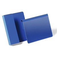 DURABLE LOGISTIC Pocket viseći s rubom A6: 148x105mm (168x216x0,6mm), plavi