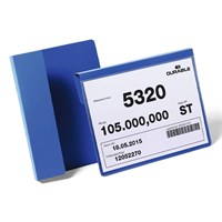 DURABLE LOGISTIC Pocket viseći s rubom A5: 210x148mm (230x259x0,6mm), plavi