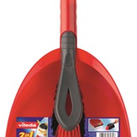 VILEDA Lopatica za smeće s metlicom