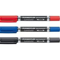 STAEDTLER LUMOCOLOR DUO permanent flom.