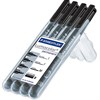STAEDTLER LUMOCOLOR permanent crni 4/1