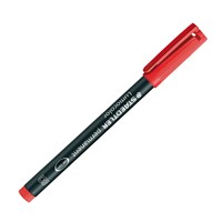 STAEDTLER LUMOCOLOR  permanent flomaster B (1.0-2.5), crveni