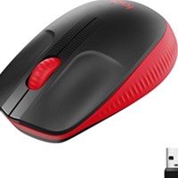 LOGITECH M190 bežični miš pune veličine Crveni (910-005908)