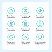 BWOO Magnetni bežični Power Bank s stalkom