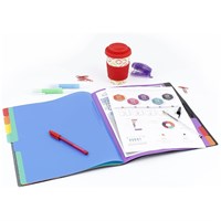 VIQUEL Mapa s pretincima RAINBOW CLASS 8