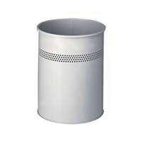 DURABLE METAL 15 koš za smeće sivi