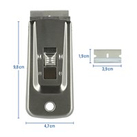 WESTCOTT Metalna strugalica za staklo