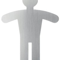 DURABLE Metalni simbol muško