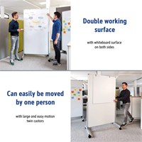 MAUL Mobilna whiteboard ploča Pro