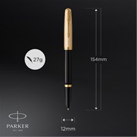 PARKER Nalivpero Parker 51 DeLuxe Black