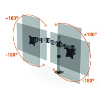 DURABLE Nosač za 2 monitora SELECT