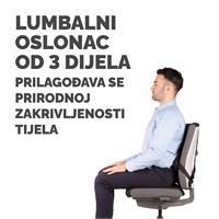 FELLOWES Odmarač za leđa Professional