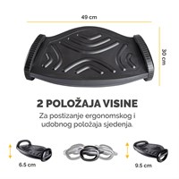 FELLOWES Odmarač za noge Compact Rocker