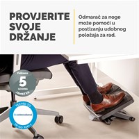FELLOWES Odmarač za noge Professional 