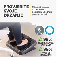 FELLOWES Odmarač za noge Standard