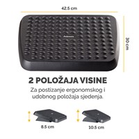 FELLOWES Odmarač za noge Standard