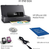 HEWLETT-PACKARD OfficeJet 200 Mobile Printer