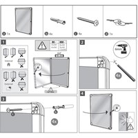 NOBO Oglasni ormarić 9xA4 vanjski