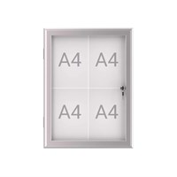 MAUL Outdoor oglasni ormarić Excite 4xA4; 696x522x28 mm