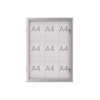 MAUL Outdoor oglasni ormarić Excite 9xA4; 1000x739x28 mm