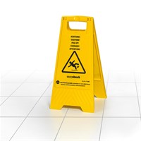 WESTCOTT Oznaka "PAZI! SKLIZAK POD" pvc