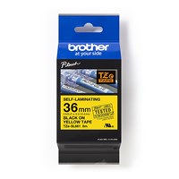 BROTHER P-TOUCH Samo-plastificirajuće Pro trake TZe-SL661: 36 mm, crno/žutom
