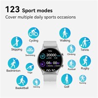 BWOO Pametni sat Sport Fitness 1.39" Touch Screen IP67