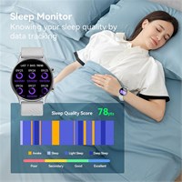 BWOO Pametni sat Sport Fitness 1.39" Touch Screen IP67