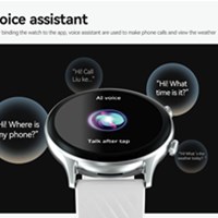 BWOO Pametni sat Sport Fitness 1.39" Touch Screen IP67