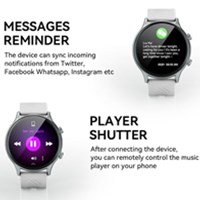 BWOO Pametni sat Sport Fitness 1.39" Touch Screen IP67