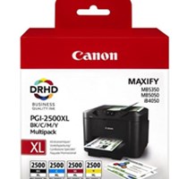 CANON Patrona Canon PGI-2500XL, original PGI-2500XL, Multipack ( black/cyan/magenta/yellow)