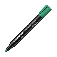 STAEDTLER PERMANENT marker, obli vrh obli vrh, zeleni