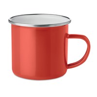 GIFTS Plateado metalna šalica crvena 