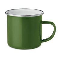 GIFTS Plateado metalna šalica zelena 