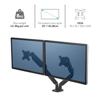 FELLOWES PLATINUM H nosač dva monitora