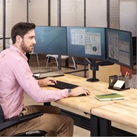 FELLOWES PLATINUM H nosač tri monitora