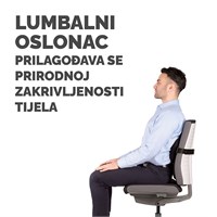 FELLOWES PLUSHTOUCH odmarač za leđa