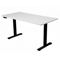 ERGOVISION Podizni stol CLEVER crno bijeli