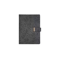 Poslovni notes A6, tamno sivi