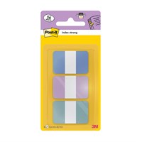 3M Post-it® 686 tvrde zastavice, M 686-3COAST: plava, ljubičasta i zelena