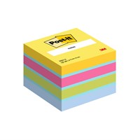 3M Post-it® mini kocke 2051-U: rozo-žuto-zeleno-plavo