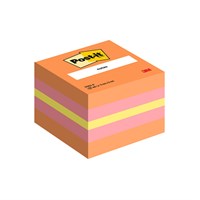 3M Post-it® mini kocke 2051-P: narančasta-roza-žuta