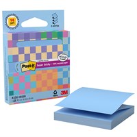3M Post-it® Super Sticky Z blok Pastel R-330, pastel blue, 76x76, 90 listića