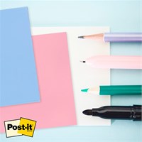 3M Post‑it® Prozirni samoljepljivi listići (Transparent Notes) - pastel narančasta