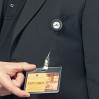 DURABLE Potezna kvačica za ID karticu