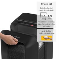 FELLOWES Powershred LX201 crni