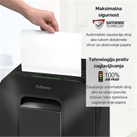 FELLOWES Powershred LX201 crni