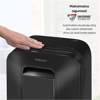 FELLOWES Powershred LX201 crni