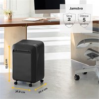 FELLOWES Powershred LX211 crni