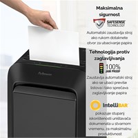 FELLOWES Powershred LX211 crni